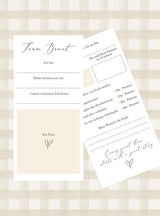 Bachelorette Partykarten für den Junggesellinnenabschied