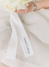 Flower Bouquet Band aus eigenem Stoff