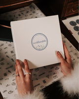 Adore Haarschleife aus Leinen in weiß - weddorable